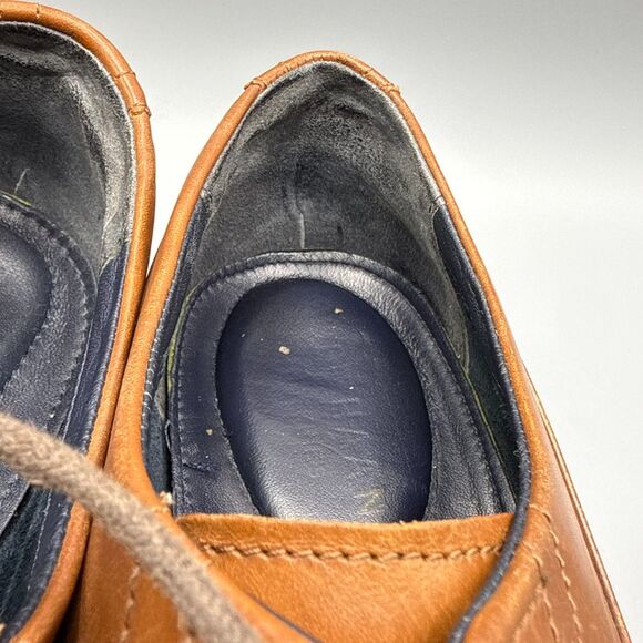 Cole Haan Grand OS Wing-Tip Oxfords Men\'s Leather Brown Shoes Size 11 M main image 7